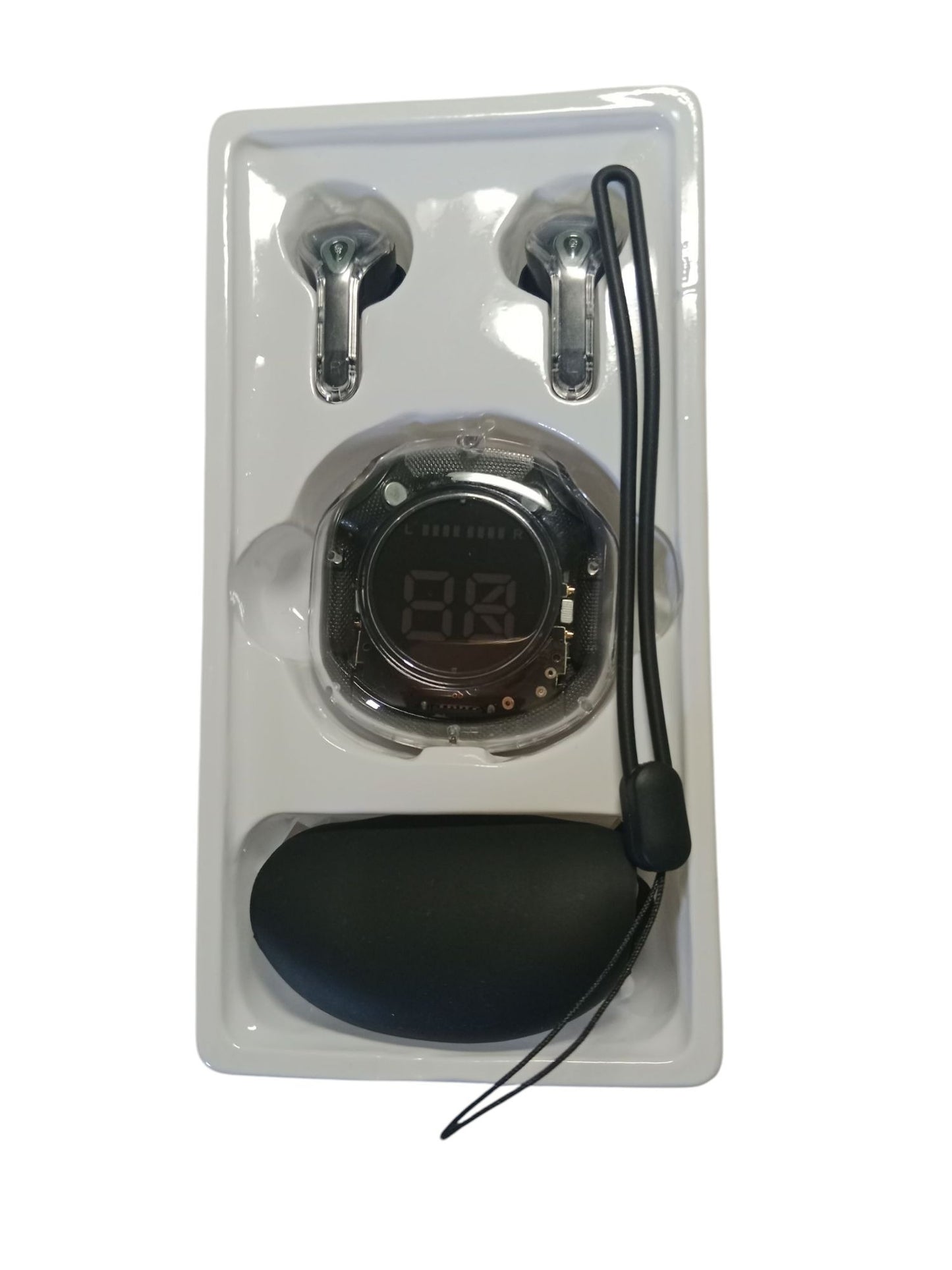 Air 39 Wireless Earbuds Transparent Bluetooth 5.3, Heavy Stereo Bass