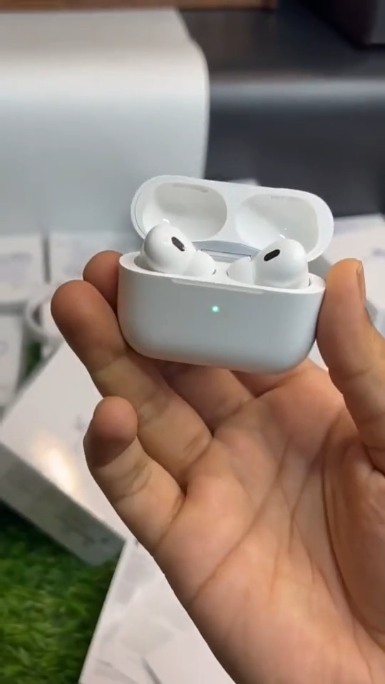 AirPods Pro 2nd Generation Original Apple Itanium Wireless Earbuds, Bluetooth 5.0, High Quality Sound bass