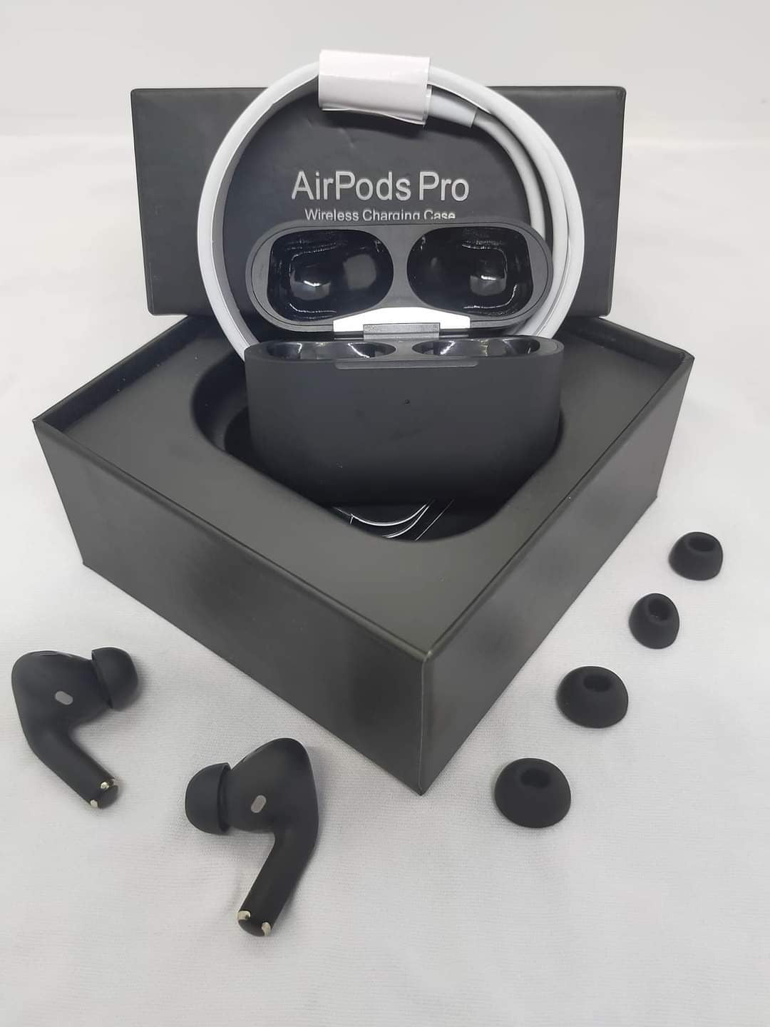 AirPods Pro 2nd Generation Original Apple Itanium Wireless Earbuds, Bluetooth 5.0, High Quality Sound bass