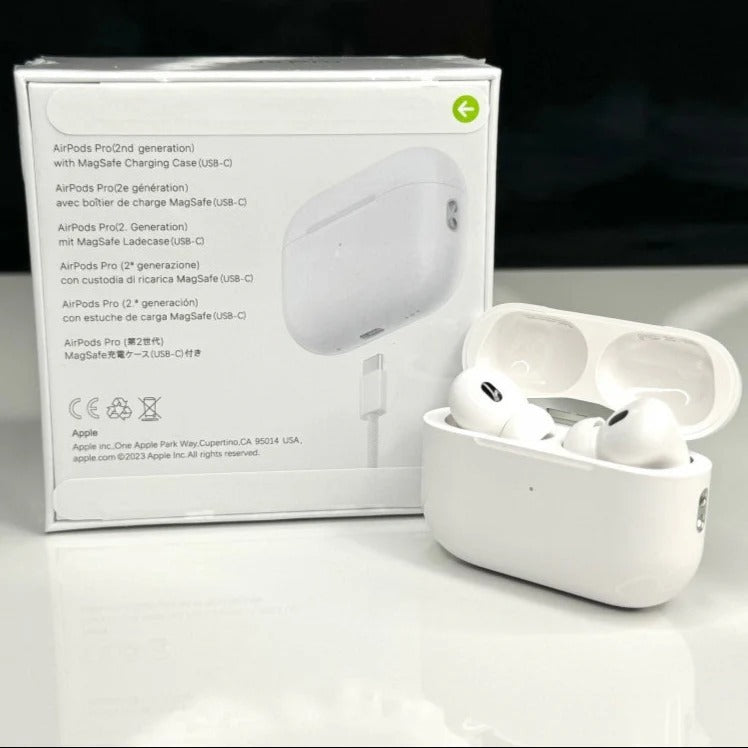 AirPods Pro 2nd Generation Original Apple Itanium Wireless Earbuds, Bluetooth 5.0, High Quality Sound bass